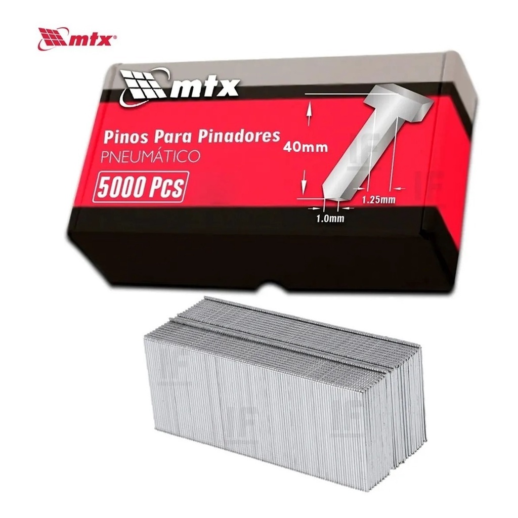 Pinos P/ Pinadores Pneumáticos 40mm X 1,25mm 576109 5000 Un