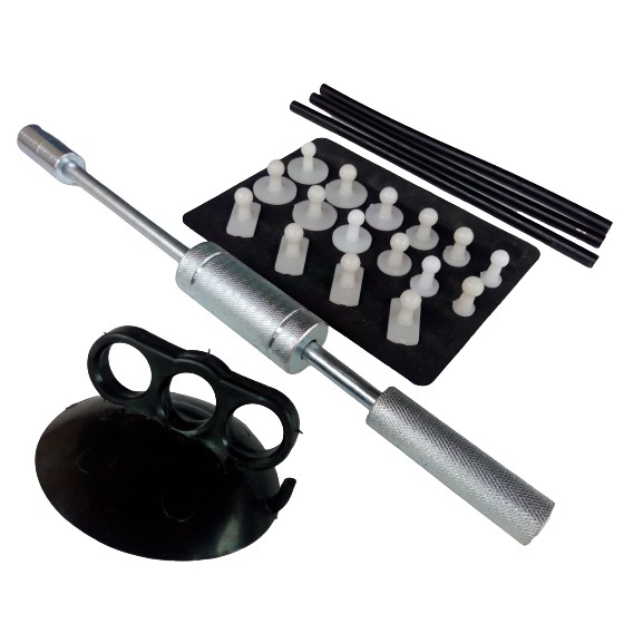 Kit repuxadeira martelinho ouro 20 peças