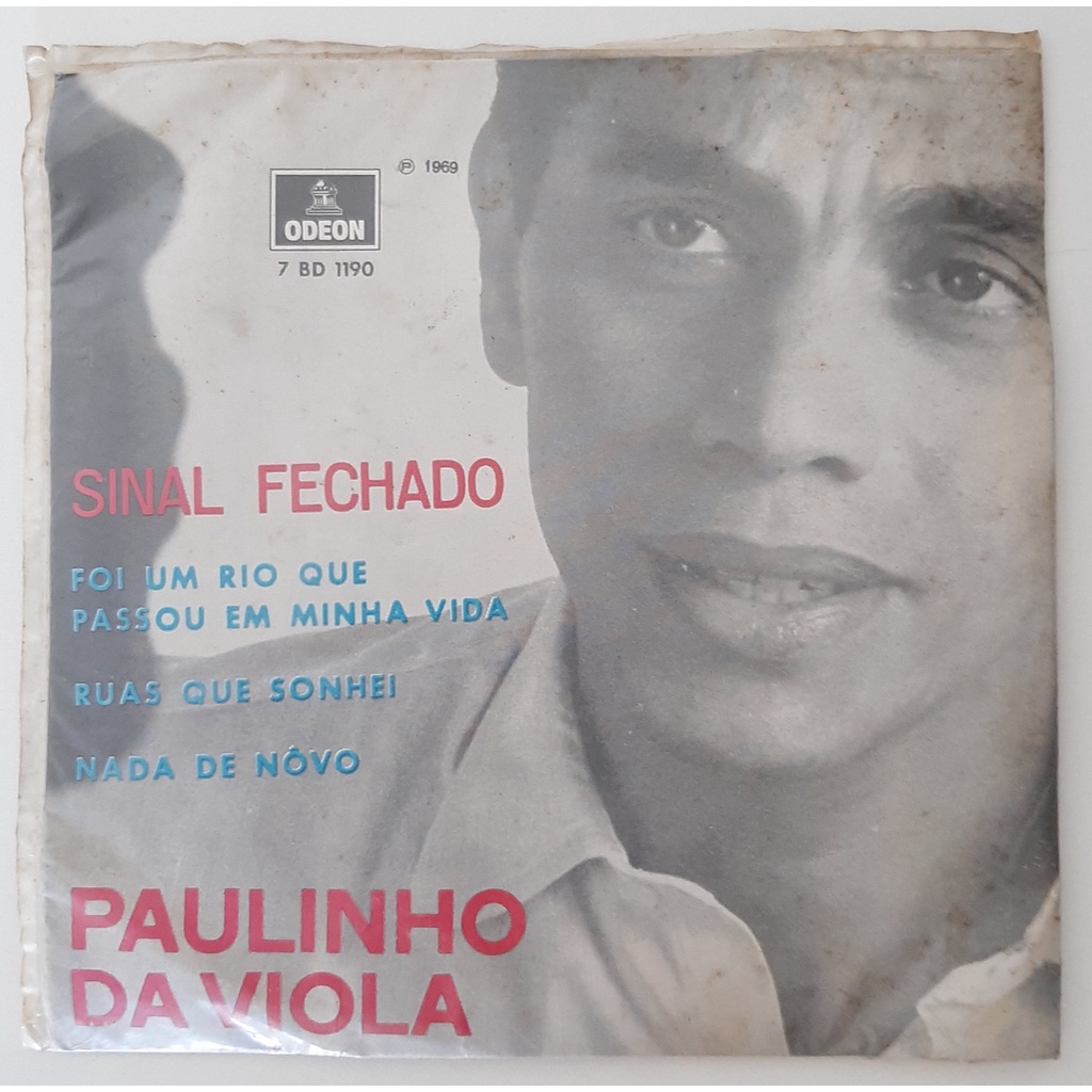 LP Compacto Paulinho da Viola - Foi um rio que passo em minha vida