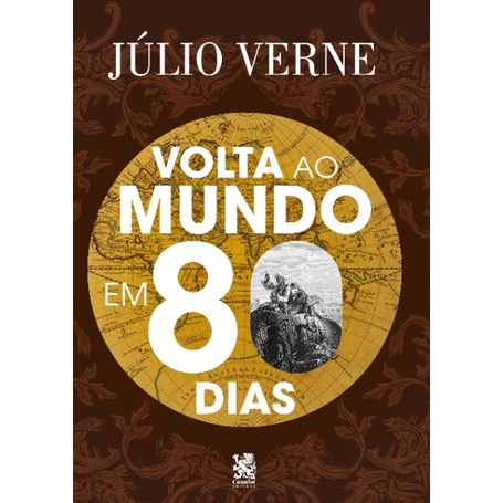 A Volta ao Mundo em 80 Dias - Capa Especial em Oferta na Shopee