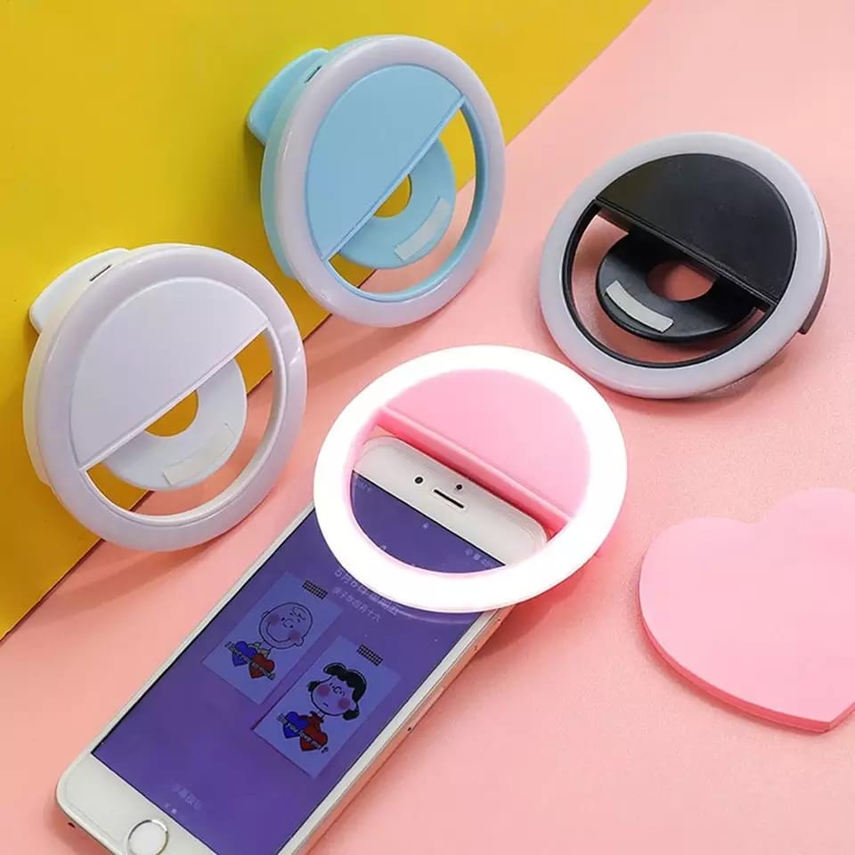 Anel De Led Luz Para Selfie Ring Light Flash Celular Iphone Galaxy
