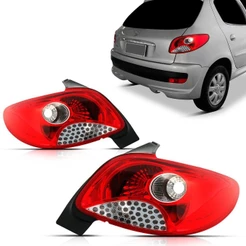 Par Lanterna Peugeot 207 Hatch 2012 2013 2014