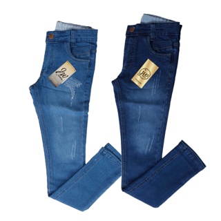 Kit 2 calças Jeans Masculino infanto juvenil  10 ao 16 em Oferta na Shopee