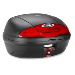 Bau traseiro moto Universal Givi 45 Litros E450n lente vermelha