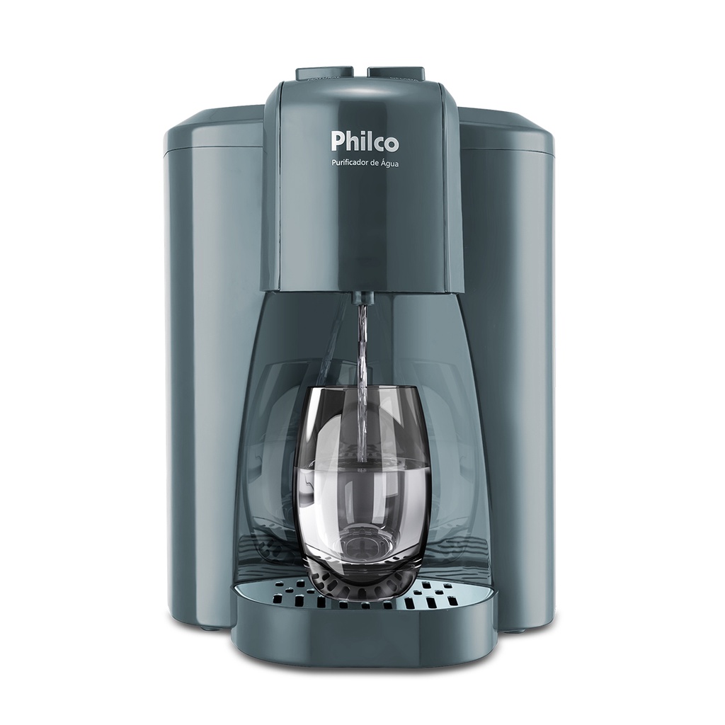 Purificador de Água Philco PBE09 Titanium Natural Gelada Bivolt - Home Appliances