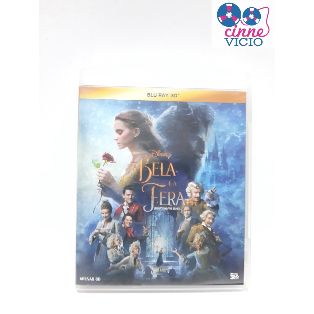 Blu-ray A Bela e a Fera (ponta de estoque)