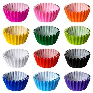 Forminha para doces diversas cores e tamanhos - 100 unidades - Regina Festas
