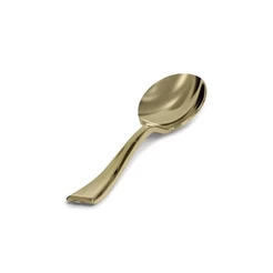 Mini Colher Premium Dourada - 20 Unidades - Silver Festas - Rizzo