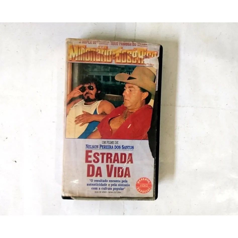 DVD Estrada Da Vida Milionário E José Rico