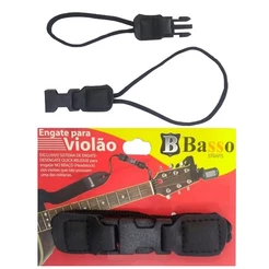 Cordão Engate Rápido Prendedor para Correia Straps Talabarte Violão Ukulele Guitarra