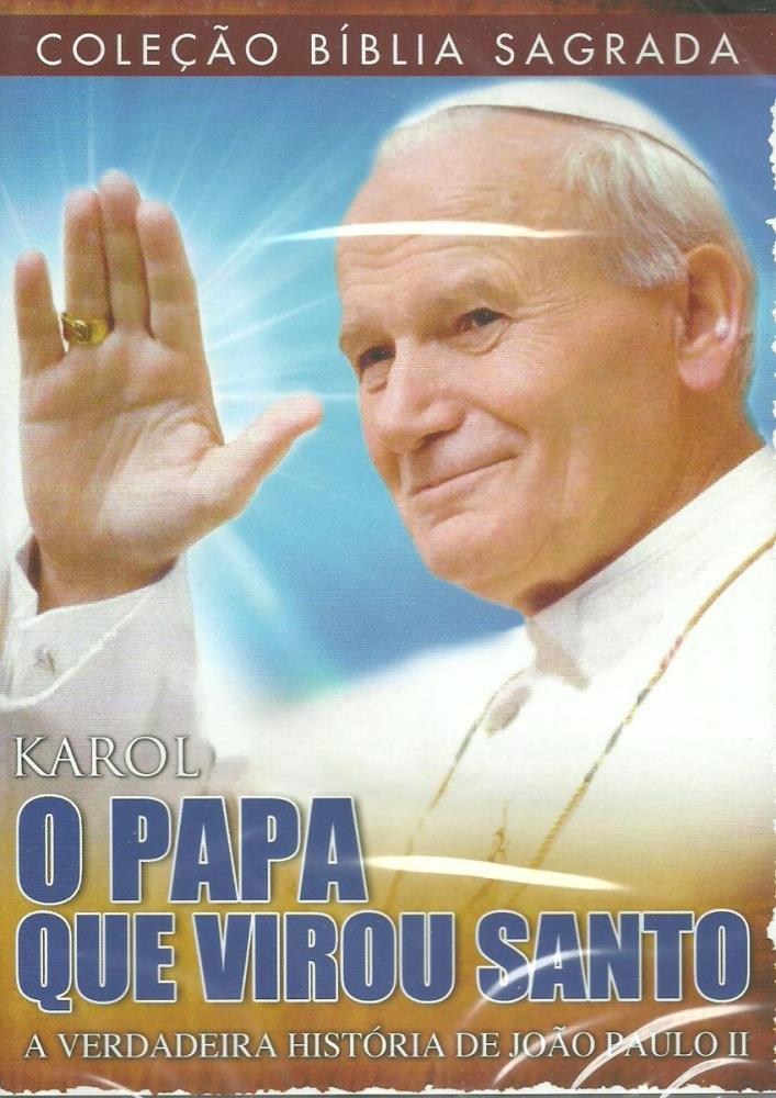DVD Coleção Bíblia Sagrada Karol O Papa Que Virou Santo