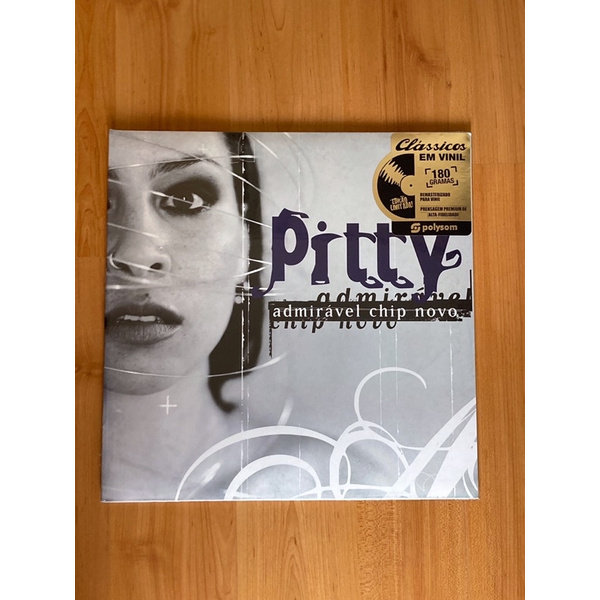 Lp Vinil Pitty - Admirável Chip Novo - Novo Lacrado Polysom