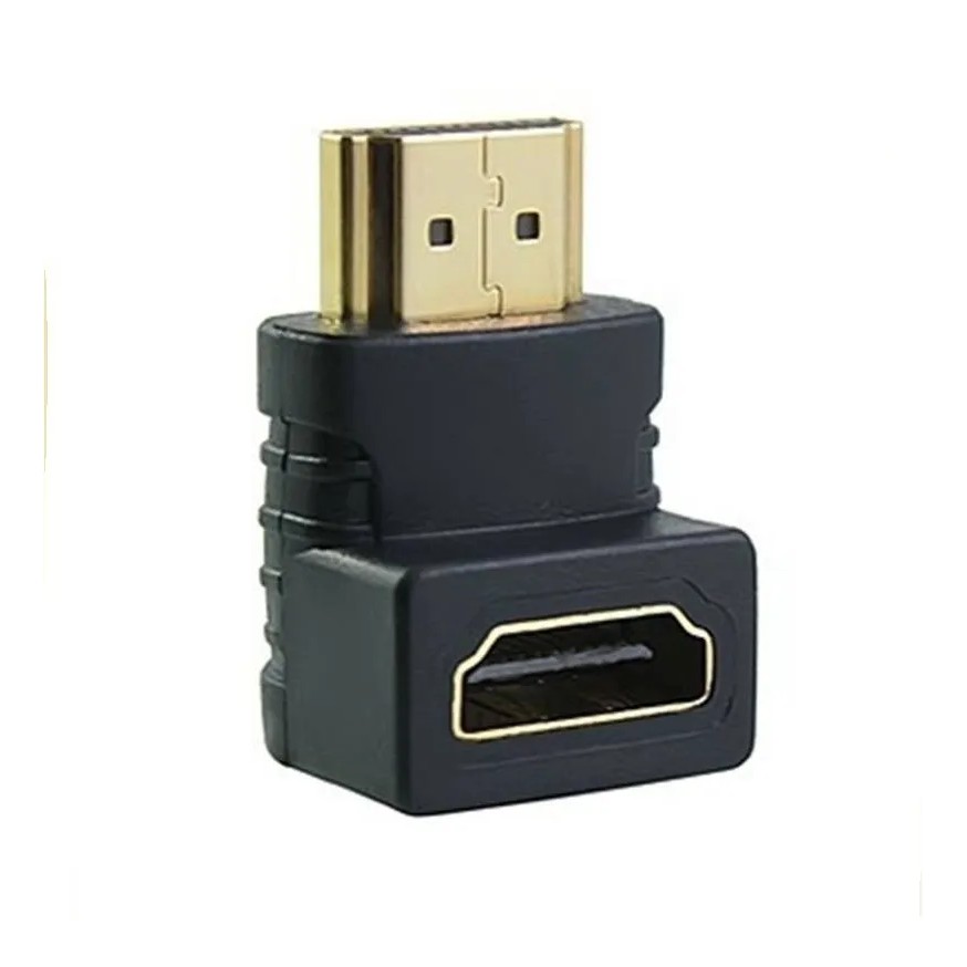 Adaptador Hdmi 90 Graus Em L Macho X Fêmea em Oferta na Shopee