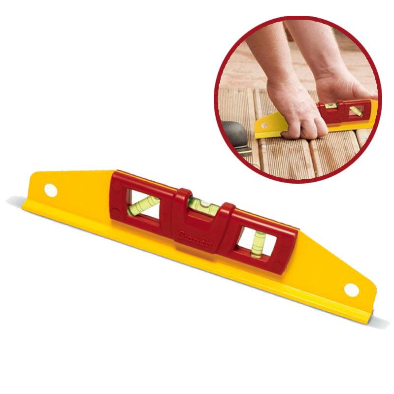 Nível de Alumínio Trapezoidal 12 POL 30 CM KLTS-12 Base Magnética STARRETT em Oferta na Shopee