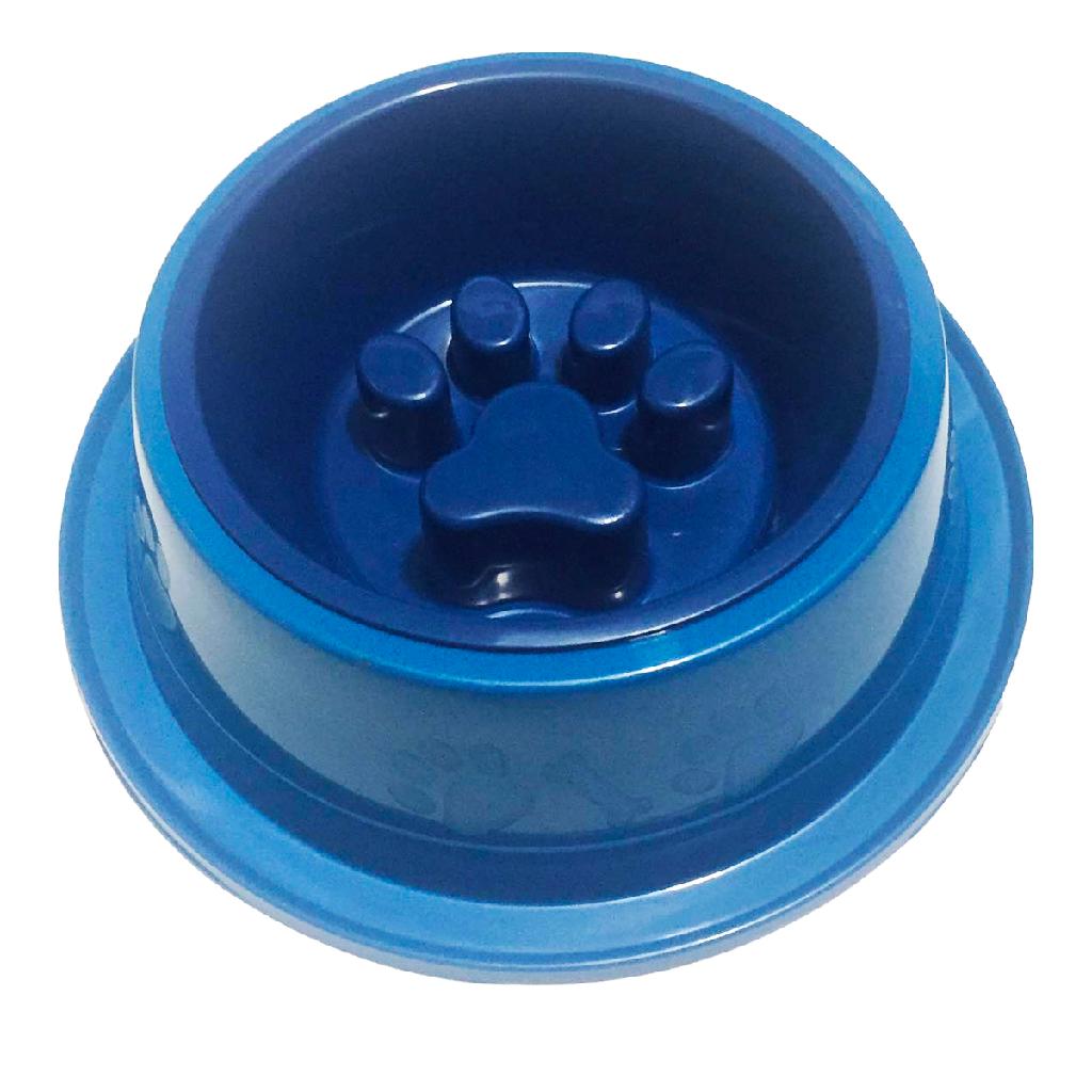 Comedouro Lento Regime Interativo Cães Cachorros E Gatos Pet Premium