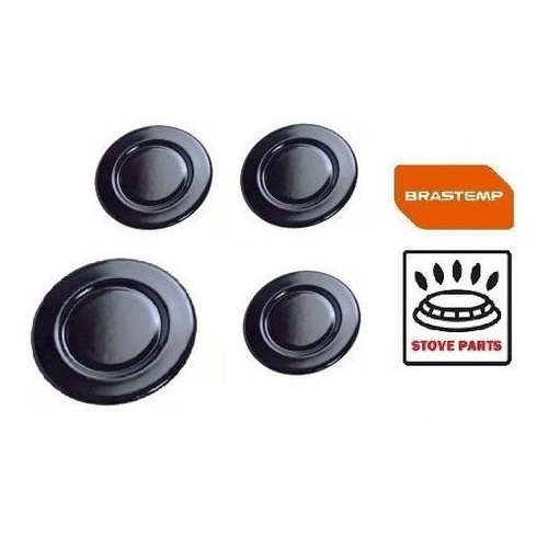 Kit 4 Tampa Espalhador  Fogão Brastemp Bf050bbuna Original em Oferta na Shopee