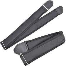 Correia Para Baixo Guitarra Violão Luxo Preta em Oferta na Shopee