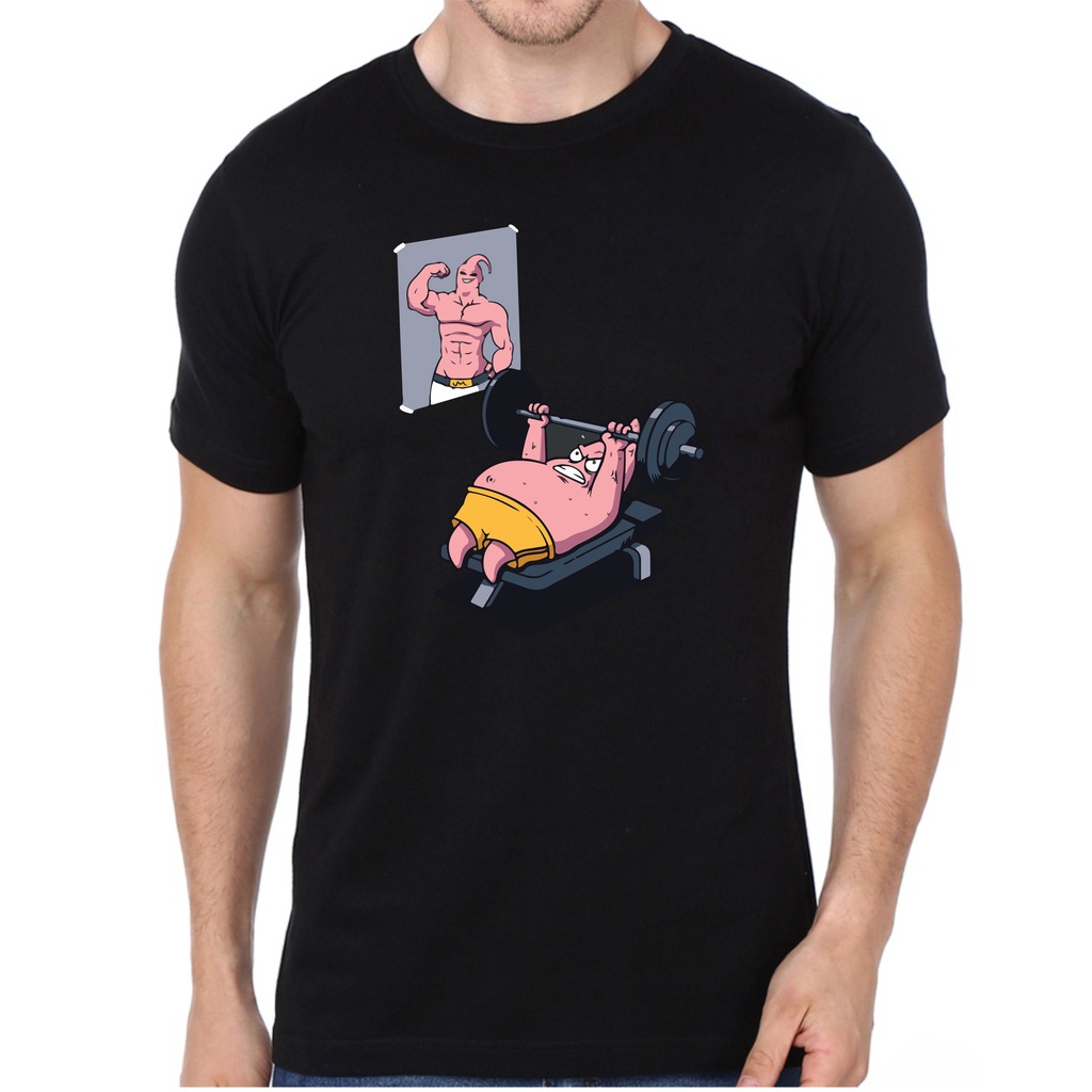 Camiseta Camisa Bob Esponja Com Dbz Patrick Majin Boo;Gênero