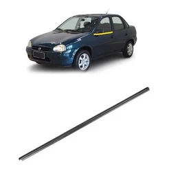 Borracha Pestana Externa Lado Fora Dianteiro Corsa Classic Lado Esquerdo 4 portas