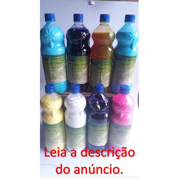 9 Unidades Desinfetante Super Concentrado 1 Litro Faz 50litros ( Promocional) Somente Diluir Em Água em Oferta na Shopee