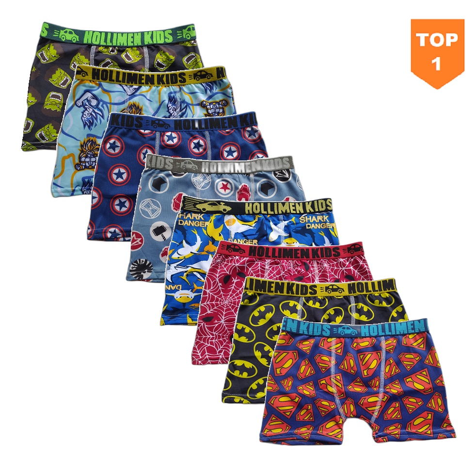 Cuecas INFANTIS Box Boxer Infantil Atacado Microfibra
