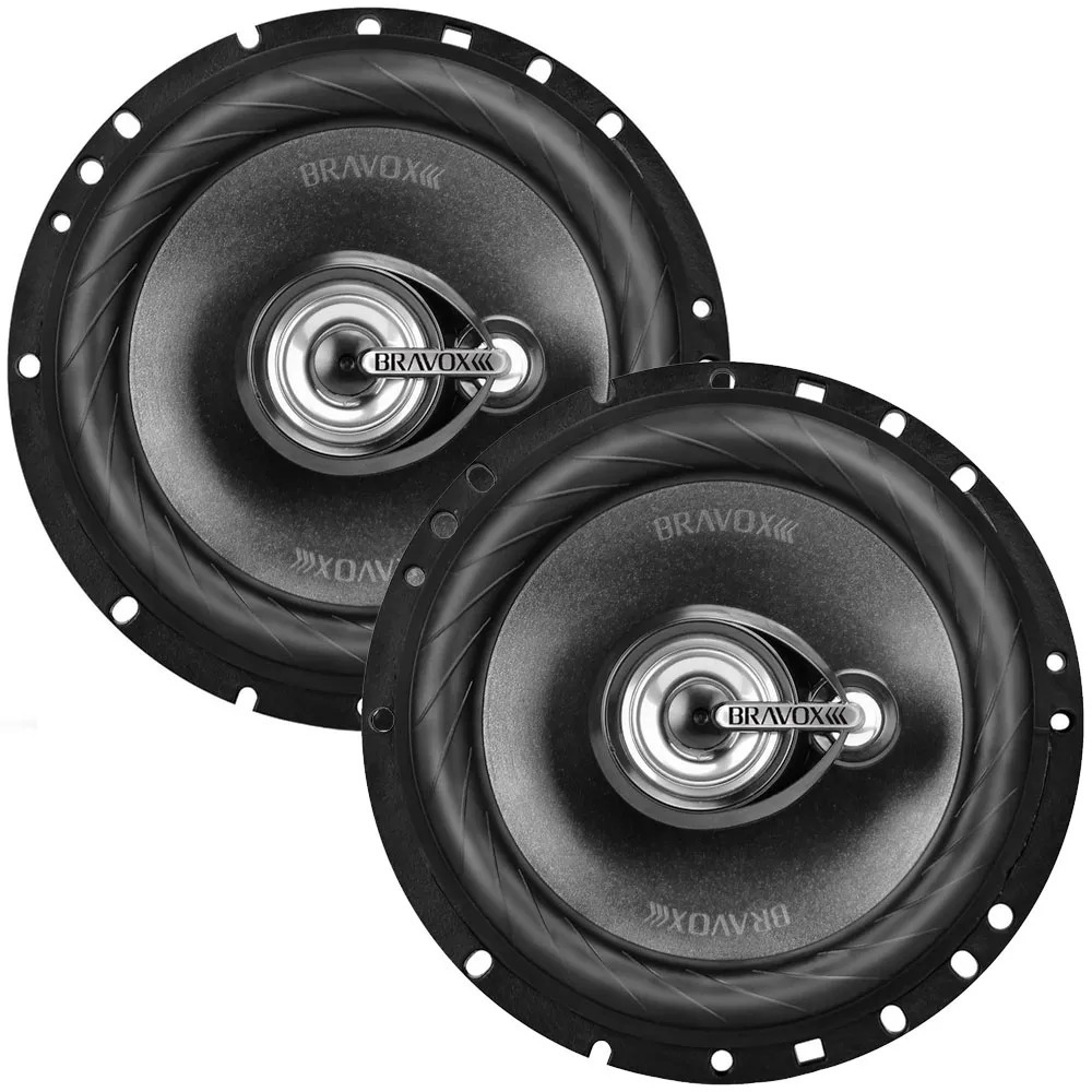 Alto Falante Tr6 U Bravox Triaxial 6 Polegadas 120w RMS Tr6u Cone injetado - Top