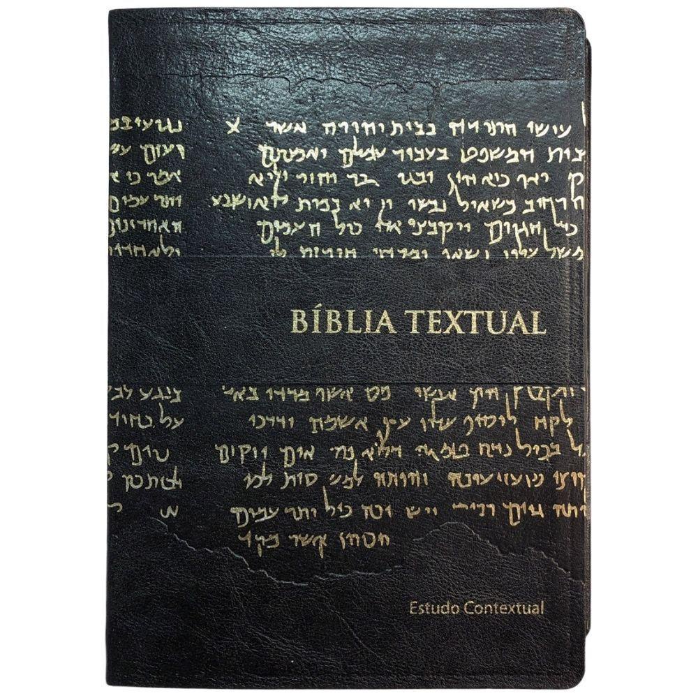 Bíblia de Estudo Textual - Cor Preta