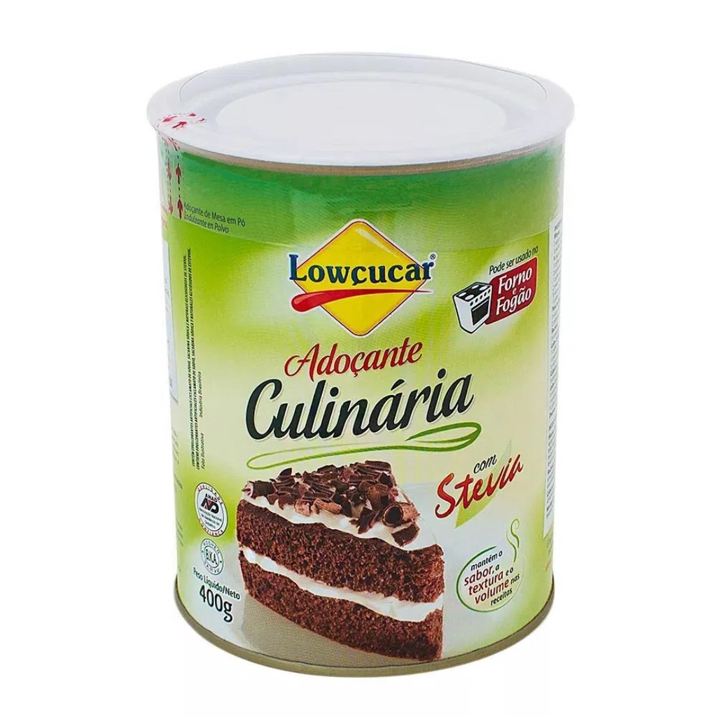 Lowçucar Adoçante Culinário Com Stévia - 400g