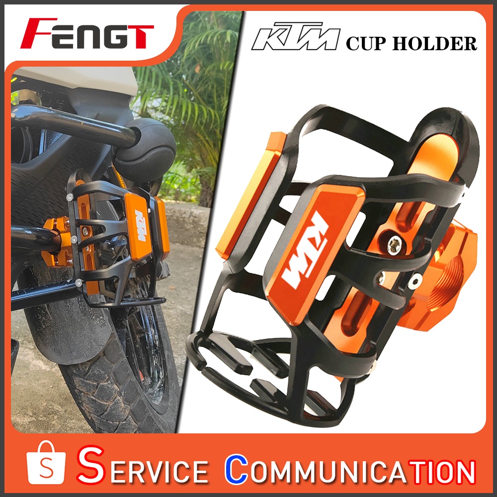 KTM 125/390/200/690 DUKE/990 SUPER R/790/1290 Adventure Motocicleta CNC Bebida Garrafa De Água Suporte Para Copo De
