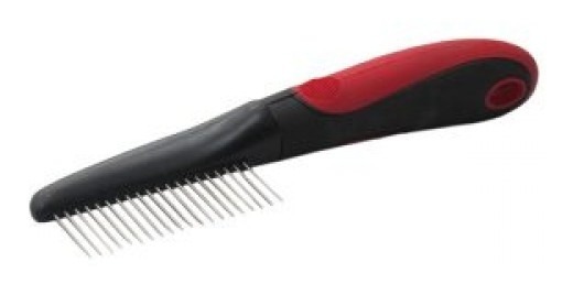 Pente Premium Com Cabo Emborrachado 20 Dentes Savana