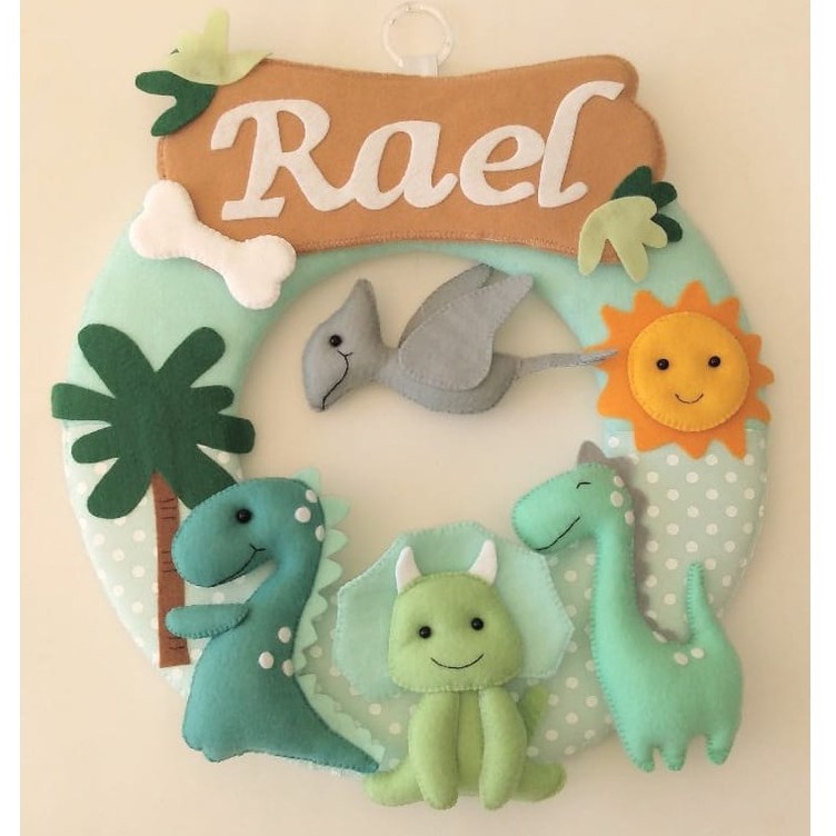 Guirlanda Porta Maternidade Feltro: Onde Comprar | BuscaProdutos