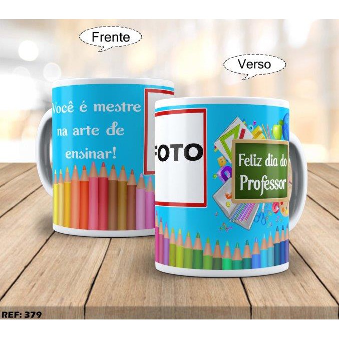 caneca personalizada com foto para presente professora você é mestre na arte de ensinar feliz dia do professor