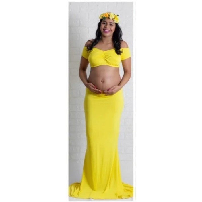 Vestido, Conjunto, Gestante, Fotografia, 2 Em 1