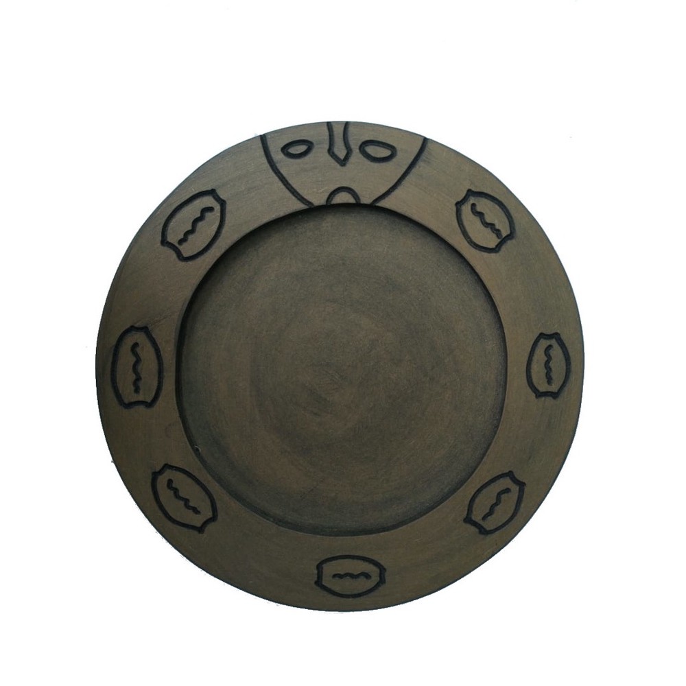 Opon Ifá Tábua De Jogo De Búzios Candomblé E Umbanda 45cm