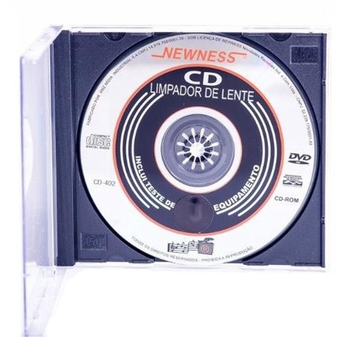 Limpador De Lentes Newness - Aparelho Cd / Dvd