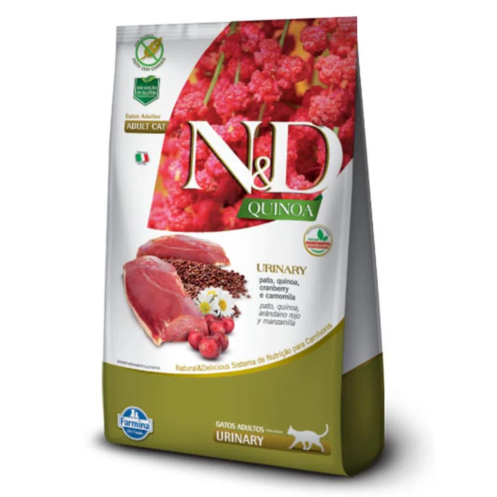 Ração N&D Quinoa Gatos Urinary Pato 1,5kg - Pets