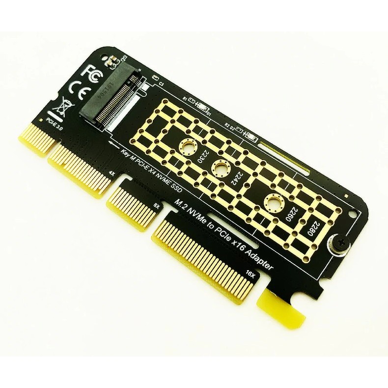 Adaptador Ssd M.2 Nvme Para Pci-express 3.0 16x 8x 4x