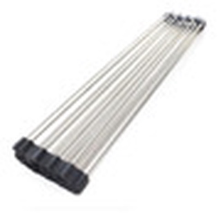 Esteira Escorredora Prana Gourmet Em Aço Inox Silicone Chef