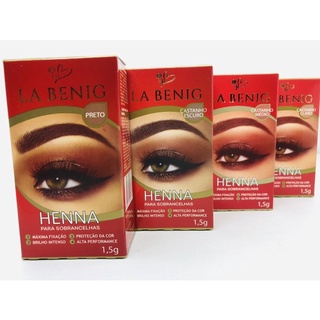 Henna La Benig Para Sobrancelhas