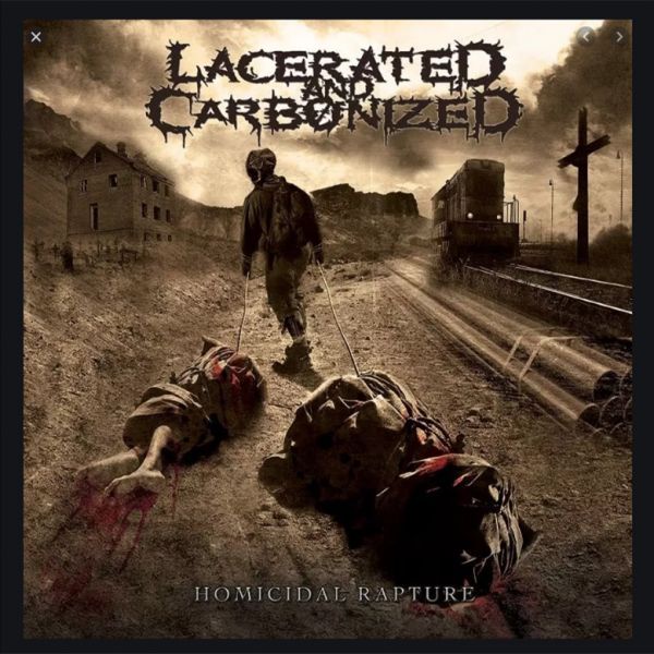 erated And Carbonized ‎– Homicidal Rapture CD