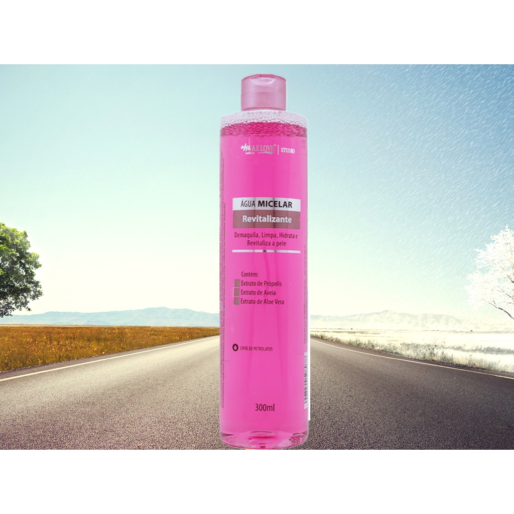 Maquiagem para Demaquilantes ÁGUA MICELAR REVITALIZANTE