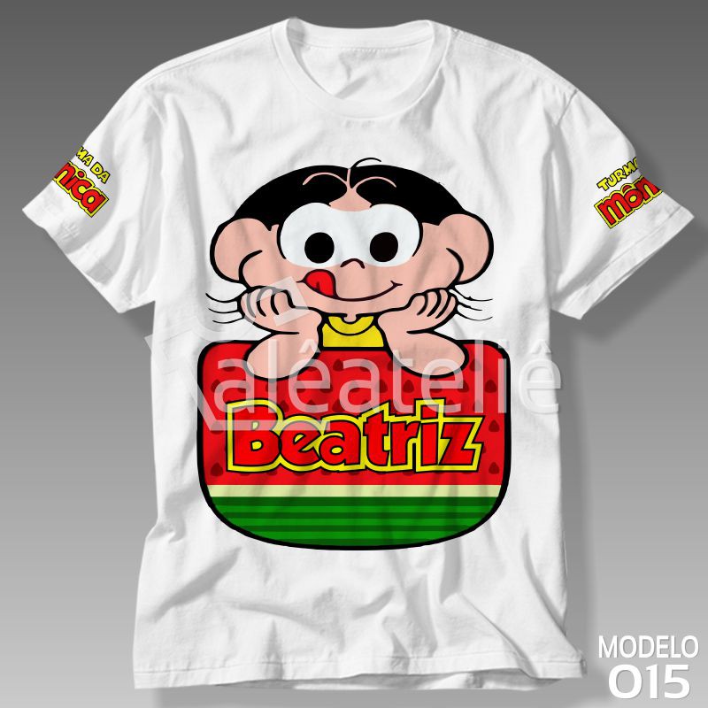 Camiseta Magali Infantil Adulto Personalizada