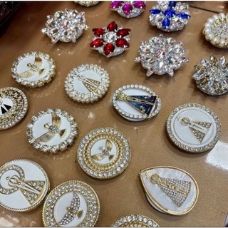 Pop Soquete suporte de dedo celular de Santa com Strass Luxo