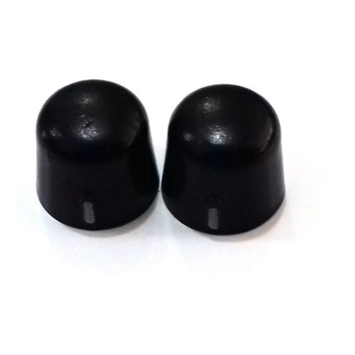 Kit 02 Knob Botão Ampli Guitarra Pedal Rádios