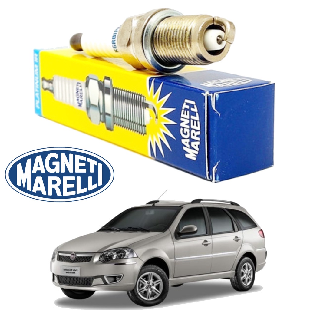 Vela De Ignição Fiat Palio Weekend - 1.3 8v Gasolina ou Flex - 2001 A 2007 - 1 Vela em Oferta na Shopee
