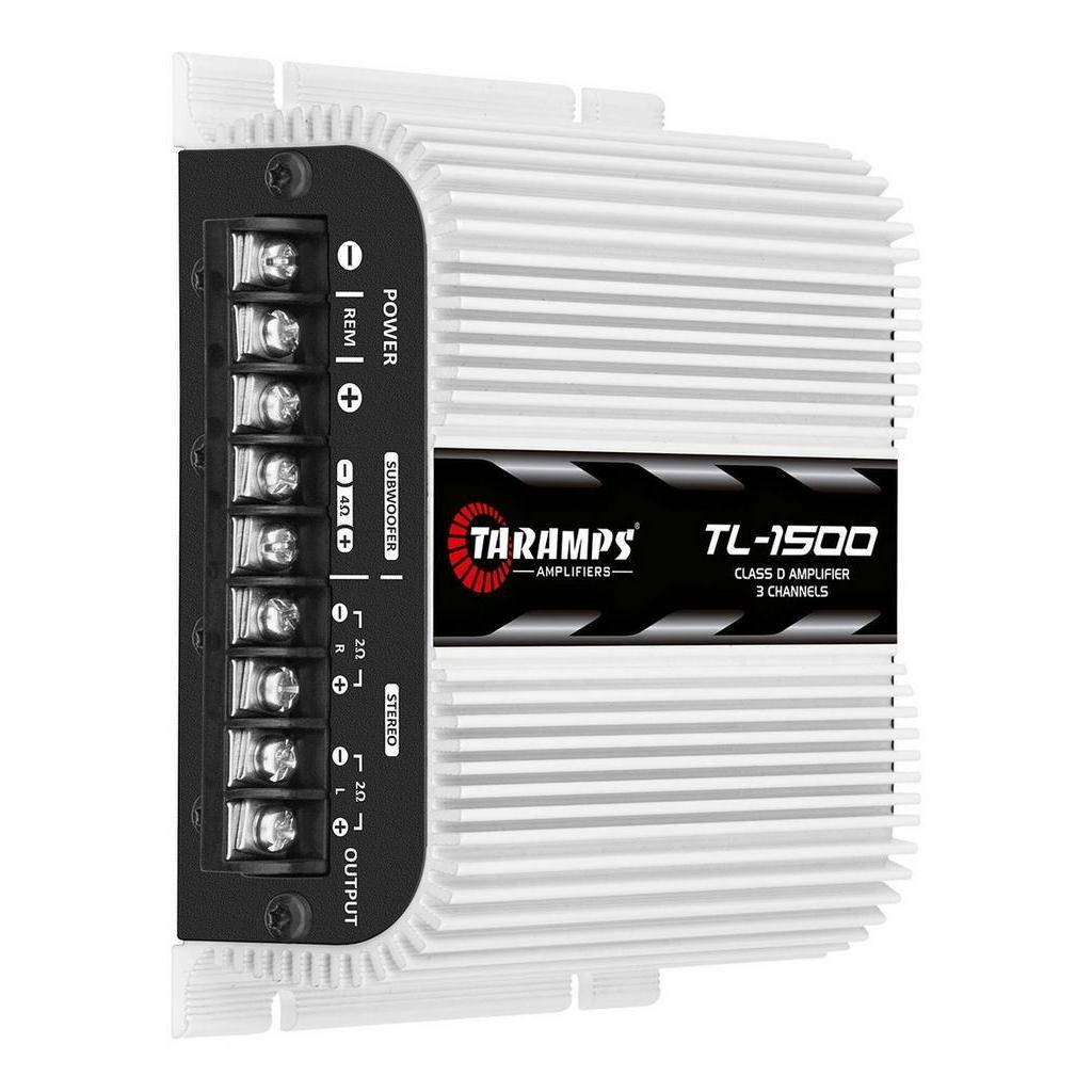 Modulo Taramps TL1500 Amplificador 2 Ohms 390w RMS 3 Canais TL 1500 / TL-1500