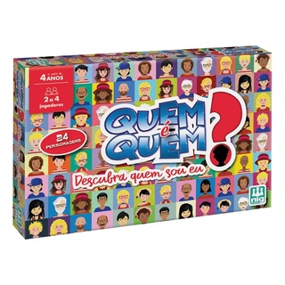 Jogo De Tabuleiro Quem É Quem ? 1184 Nig Brinquedos