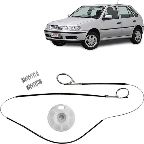 Kit Reparo Maq Vidro Eletr.4pts Dian Gol G3 G4 Torre Externa