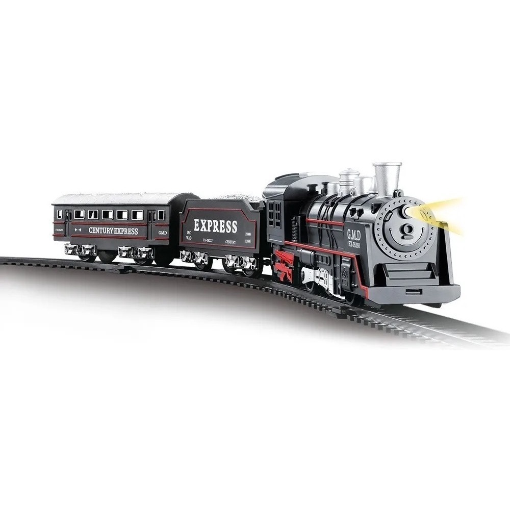Trem Trenzinho Ferrorama Super Locomotiva Com Luz E Som 5373