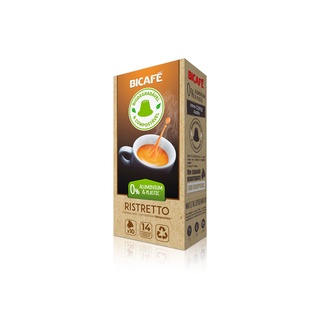 Cápsula De Café Bicafé Ristretto Biodegradável Maq. Nespresso*